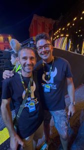 Ivan Garavini e Cristian Cernera, titolari di Agriflor al Radio Bruno Estate 2024